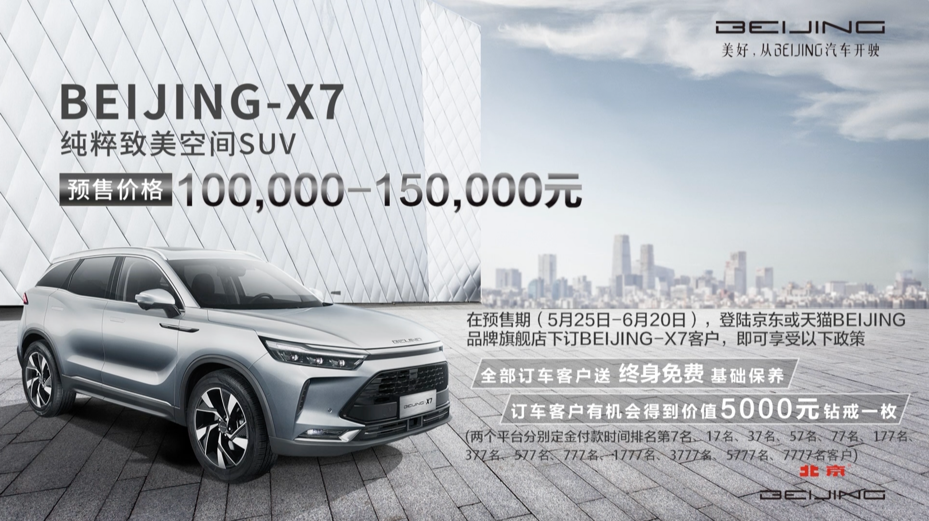 预售价格10万起 BEIJING-X7云端发布-擎动 - 玩转“汽车+”！