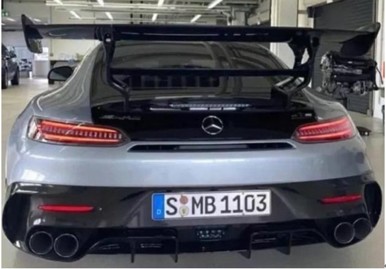 梅赛德斯-AMG GT Black Series实车图曝光-擎动 - 玩转“汽车+”！